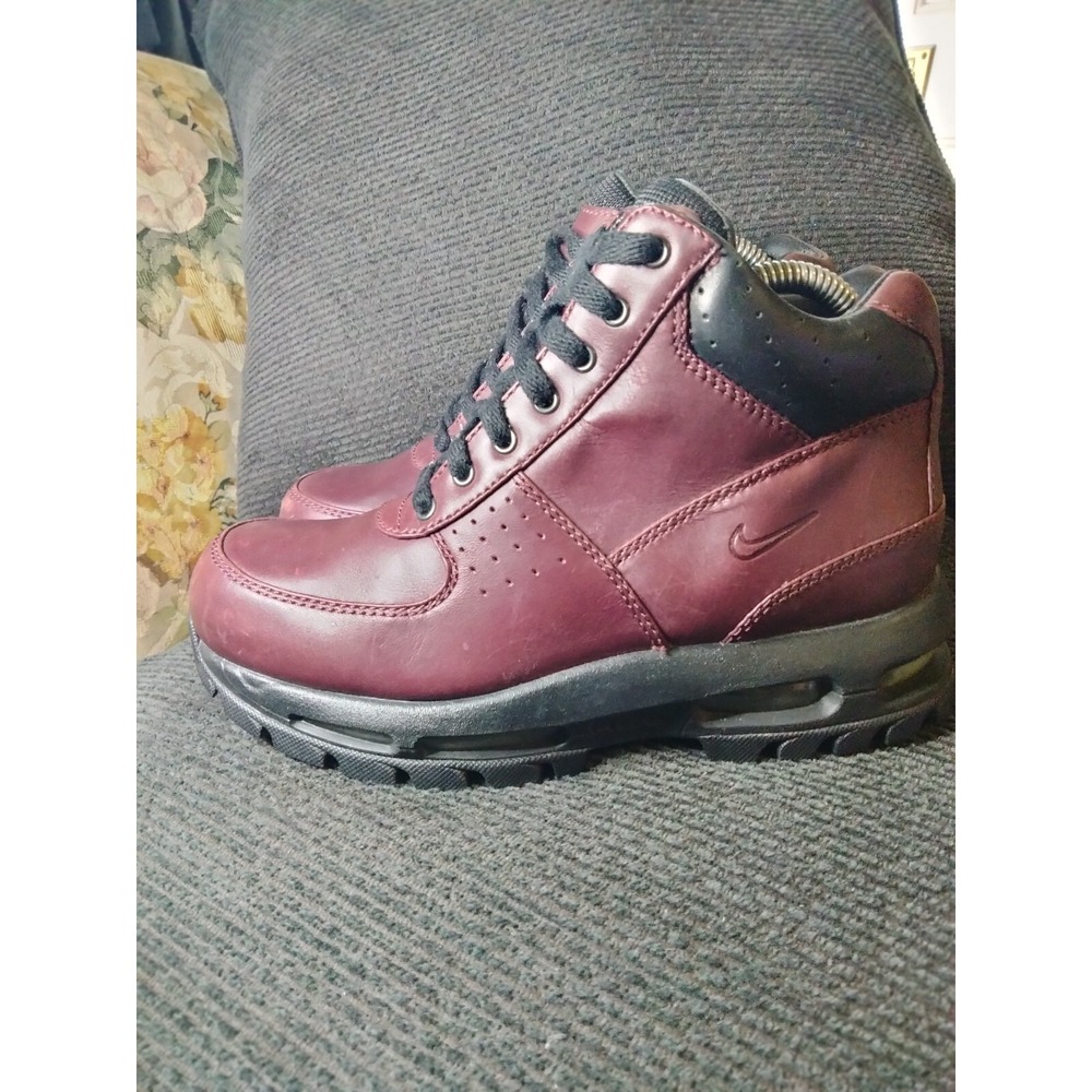 Nike Shoes Youth 5Y/W6.5 Air Max Goadome ACG 429744-600‎ Boots Burgundy Leather